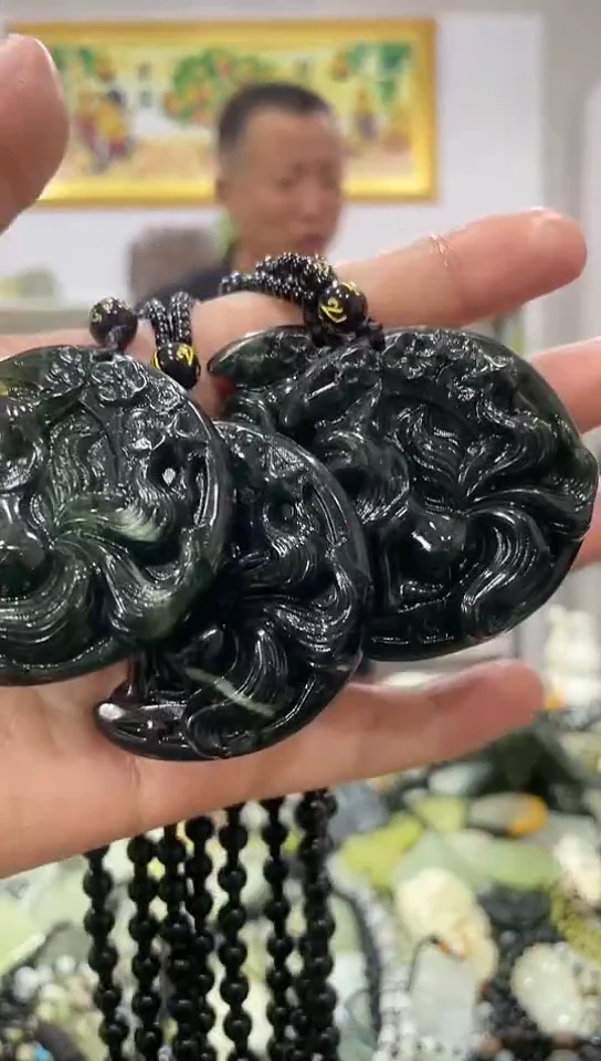 岫玉未镶嵌吊坠  多样性发货其中发一件