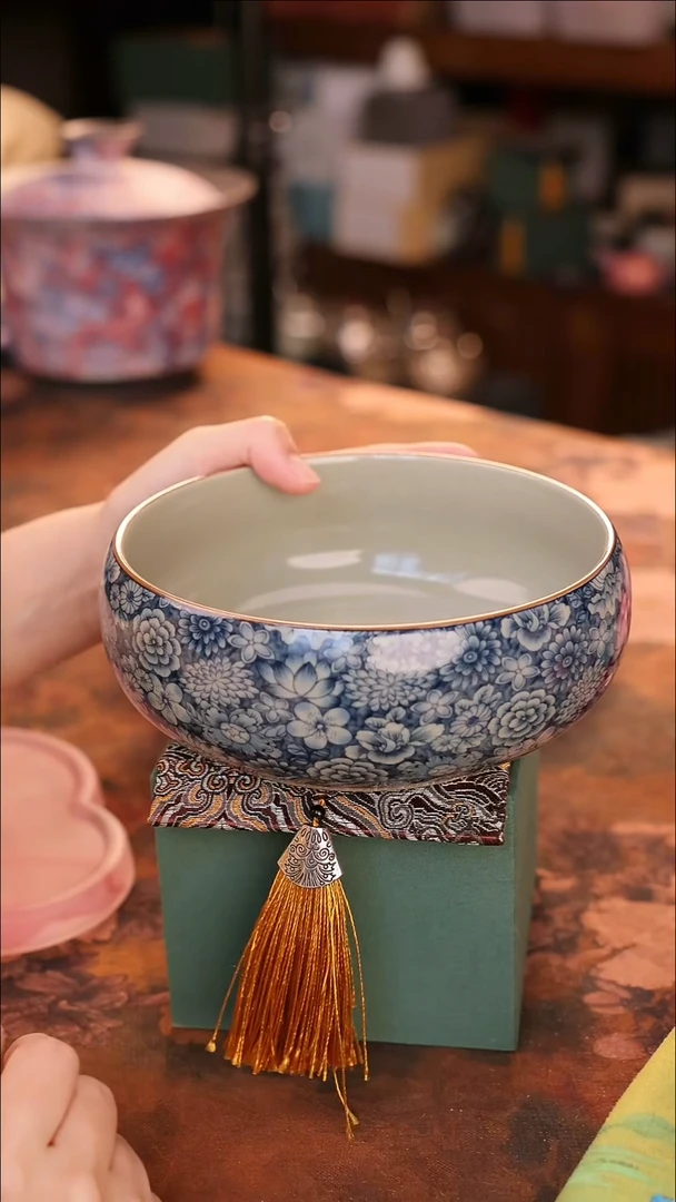 【闪购商品】陶瓷茶具（无礼盒无茶盘）@@A8802