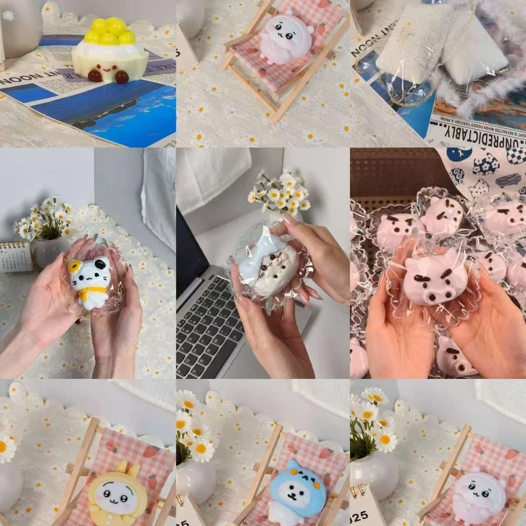 纯手工食品级硅胶捏捏乐