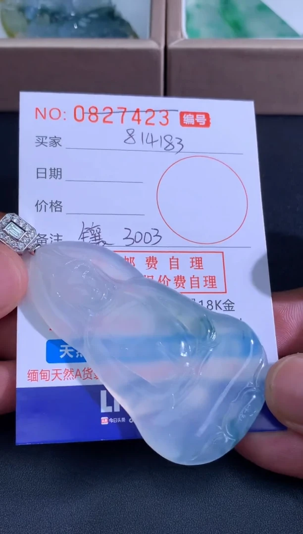 颈饰未镶嵌翡翠J***y Ja（镶嵌费用）