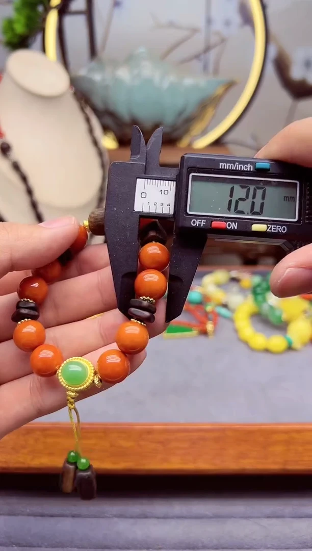 【闪购商品】蜜蜡手链14K金镶嵌s210``````