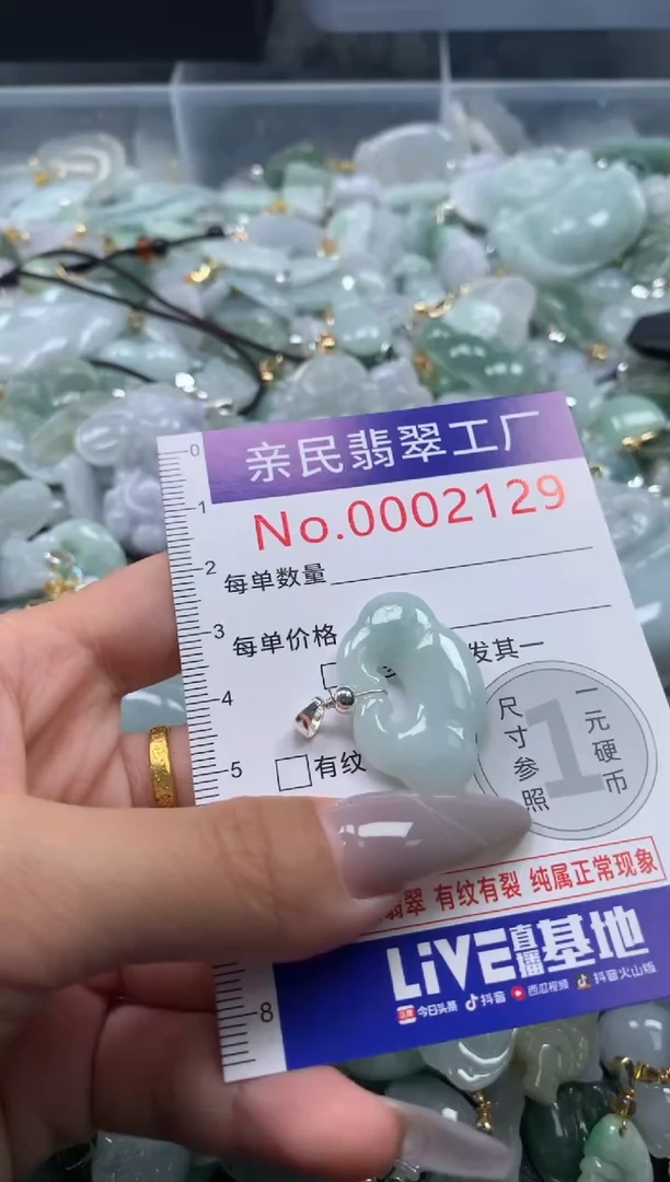 颈饰未镶嵌翡翠2129