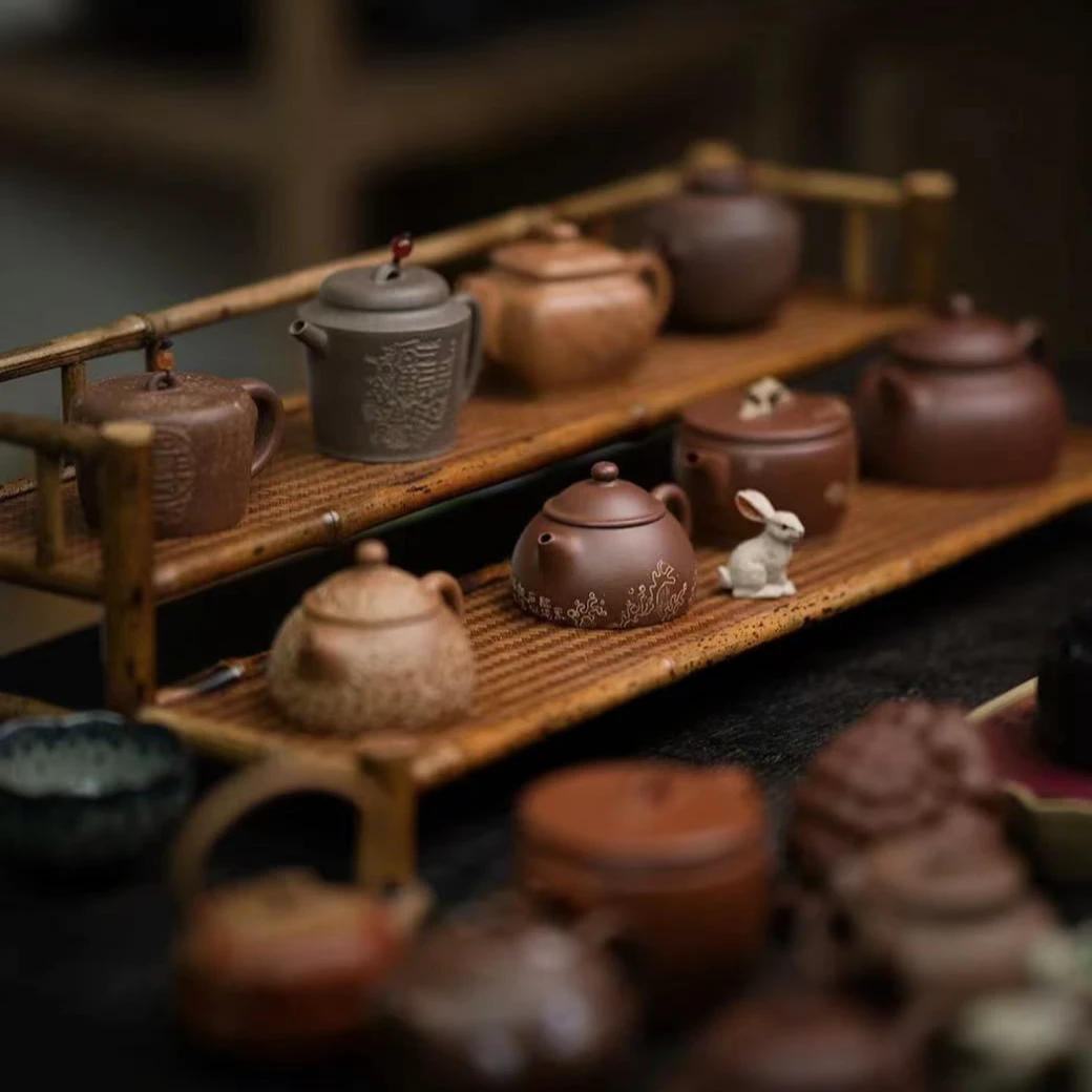 宜兴纯原矿紫砂惊喜茶宠1-