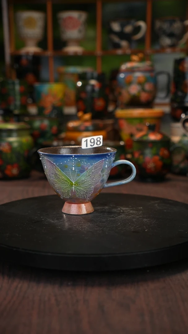 油画手绘 釉下彩 198