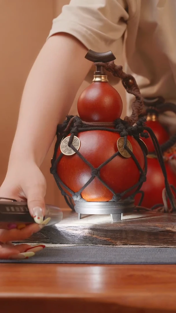 1507号精品大漆葫芦防腐防渗装水茶酒