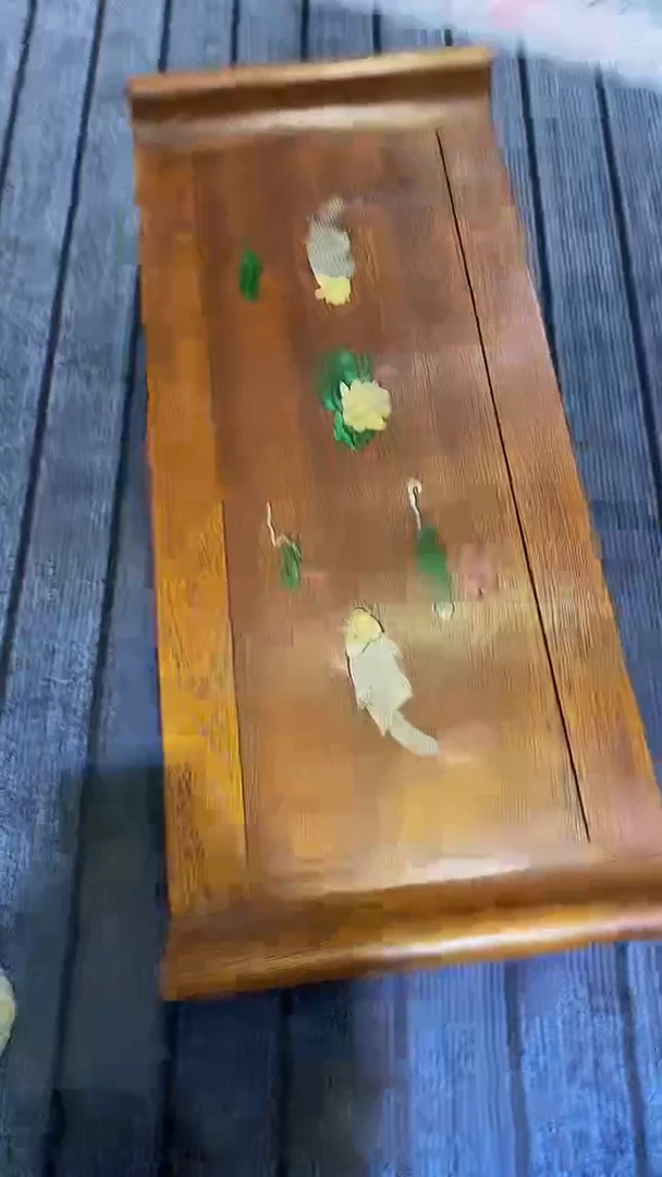 木紫檀雕刻一物一拍