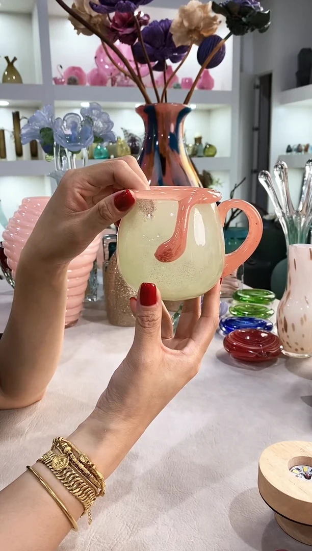 A*y慕忆家手作琉璃花瓶