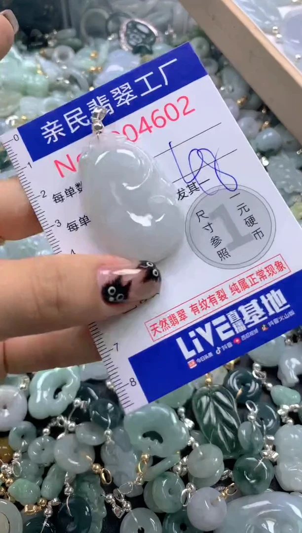 颈饰未镶嵌翡翠4602