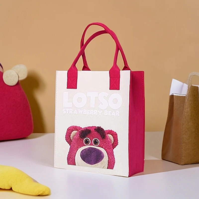 【清仓福利】2025新款便携毛毡包上班族百搭大容量女士包包卡通包