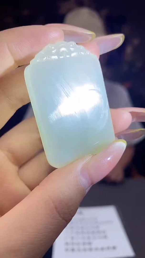 和田玉未镶嵌颈饰C056