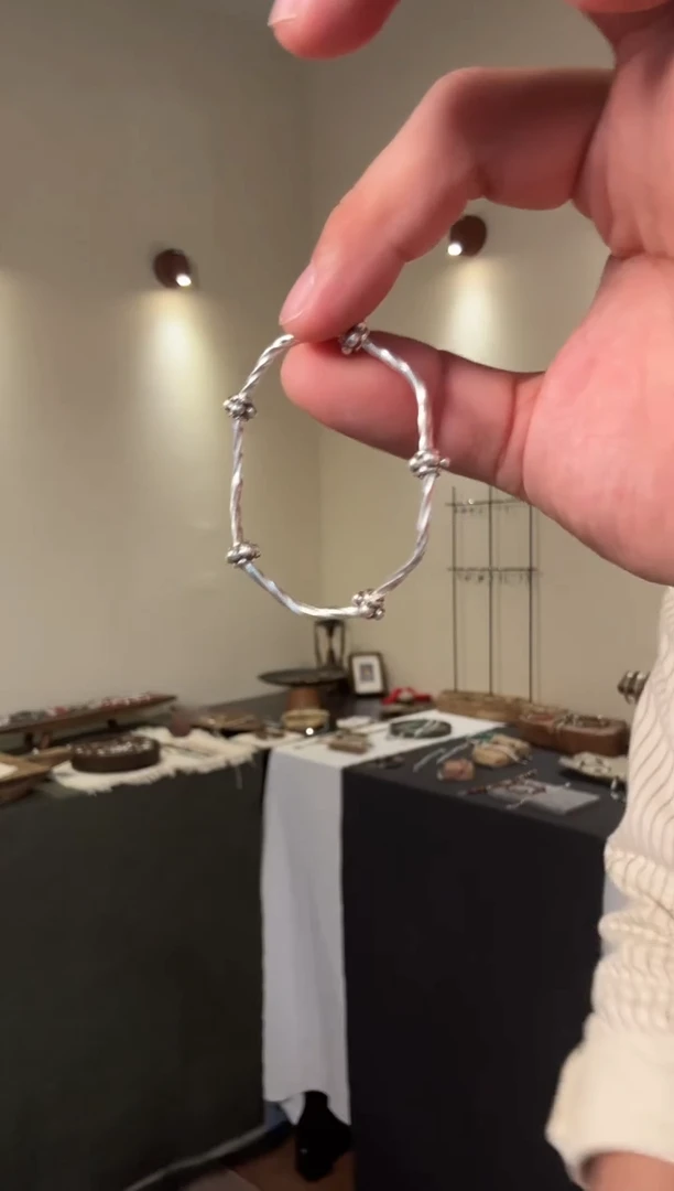 无925银纯银手链14手围