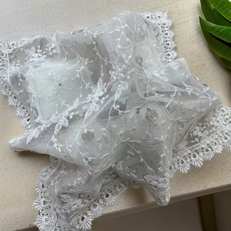 纱盖布盖茶具的盖巾布艺防尘布遮挡布盖布欧式方巾小茶盘