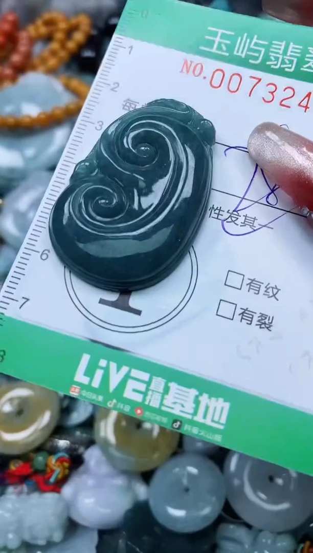 【闪购商品】翡翠颈饰未镶嵌闪购0073240多样性发其一