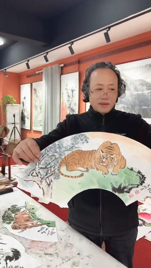 国画李火庆/国画/花鸟