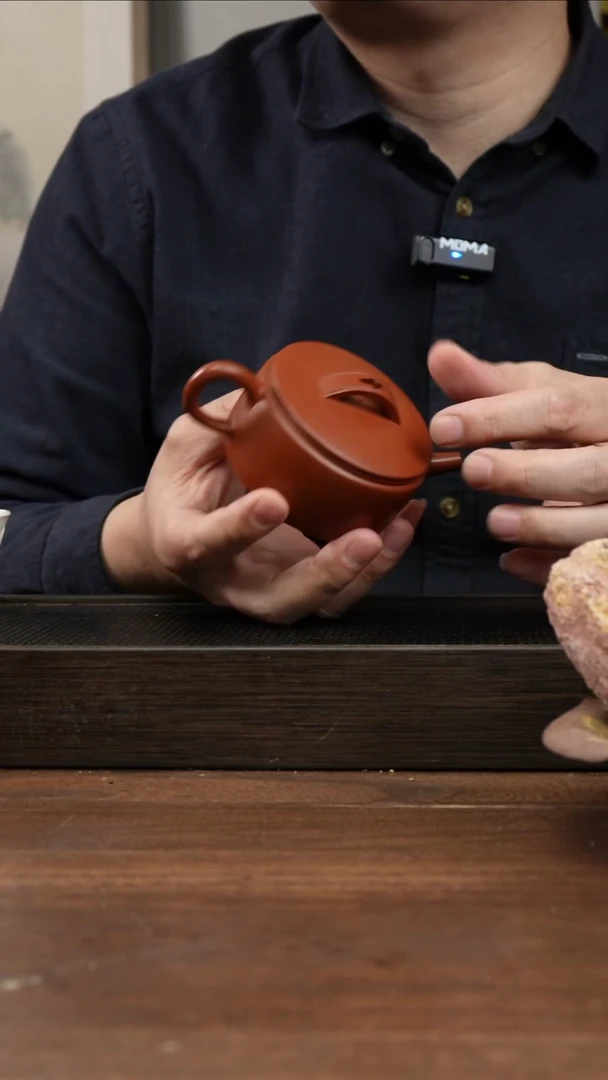 茶杯紫砂朱泥汉瓦       150CC