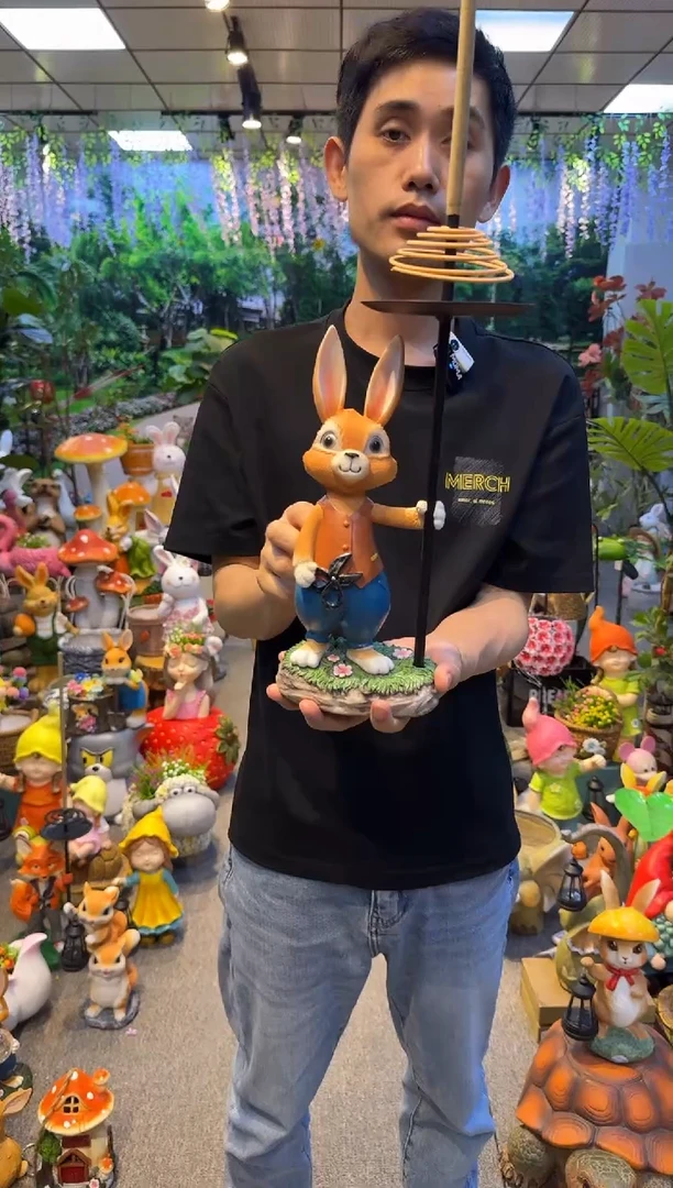 无花朵花园庭院摆件&00&