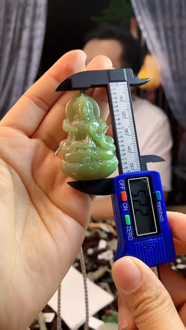 和田玉未镶嵌挂件1