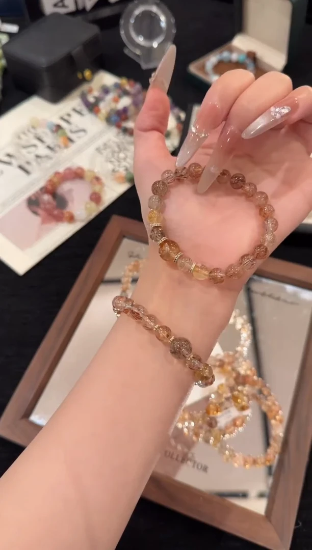 合金手链水晶黑金超x1326
