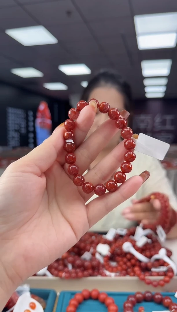 未镶嵌珠串南红玛瑙多样发其一/9/HS24618001080