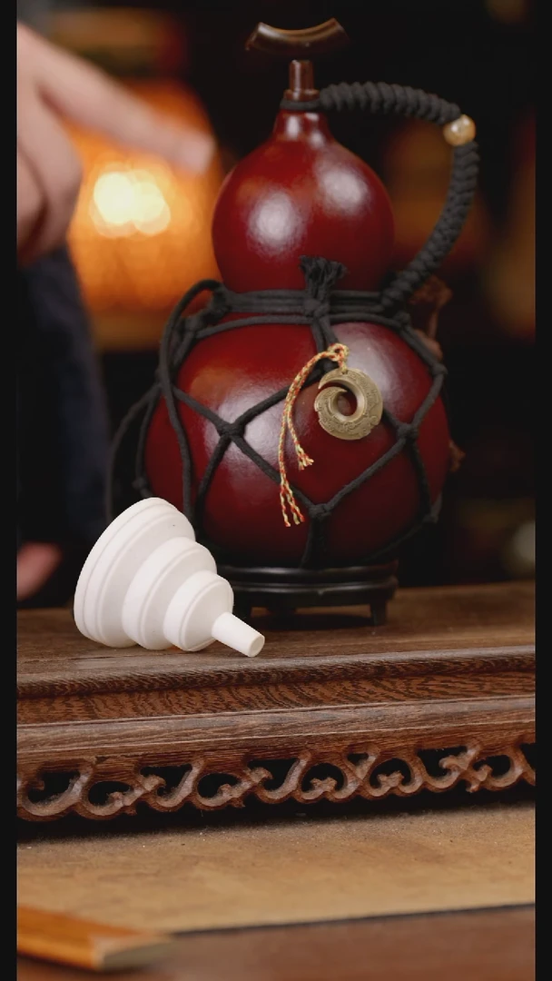 205号精品天然大漆酒葫芦一物一拍~