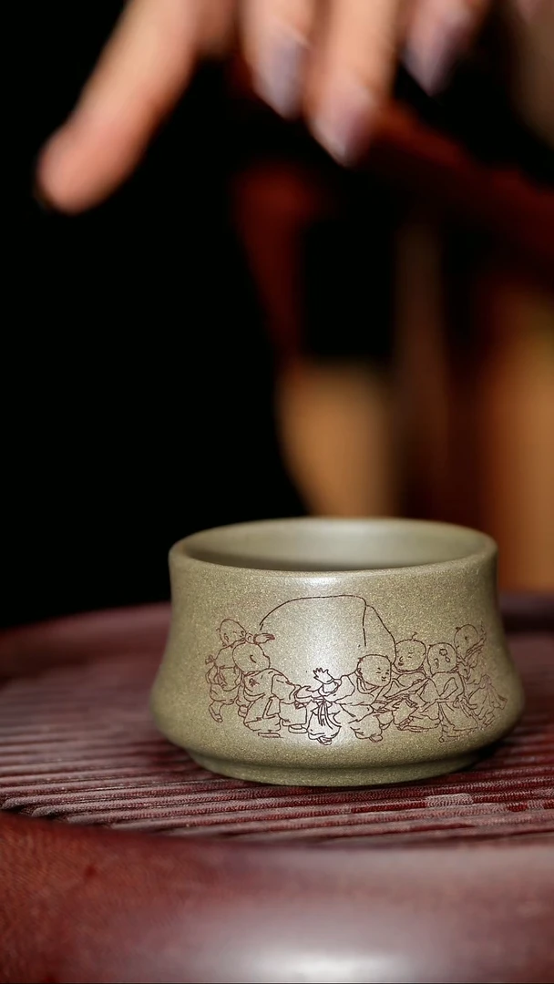 茶杯紫砂高端紫砂福利放漏