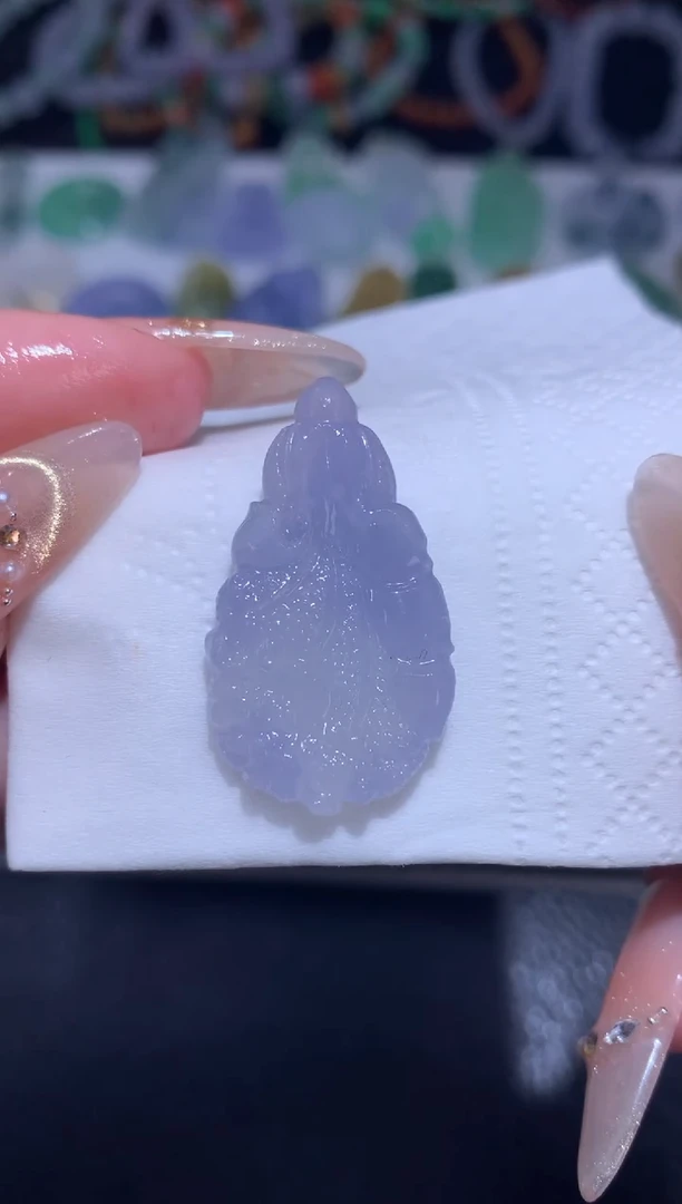 未镶嵌定制翡翠白菜