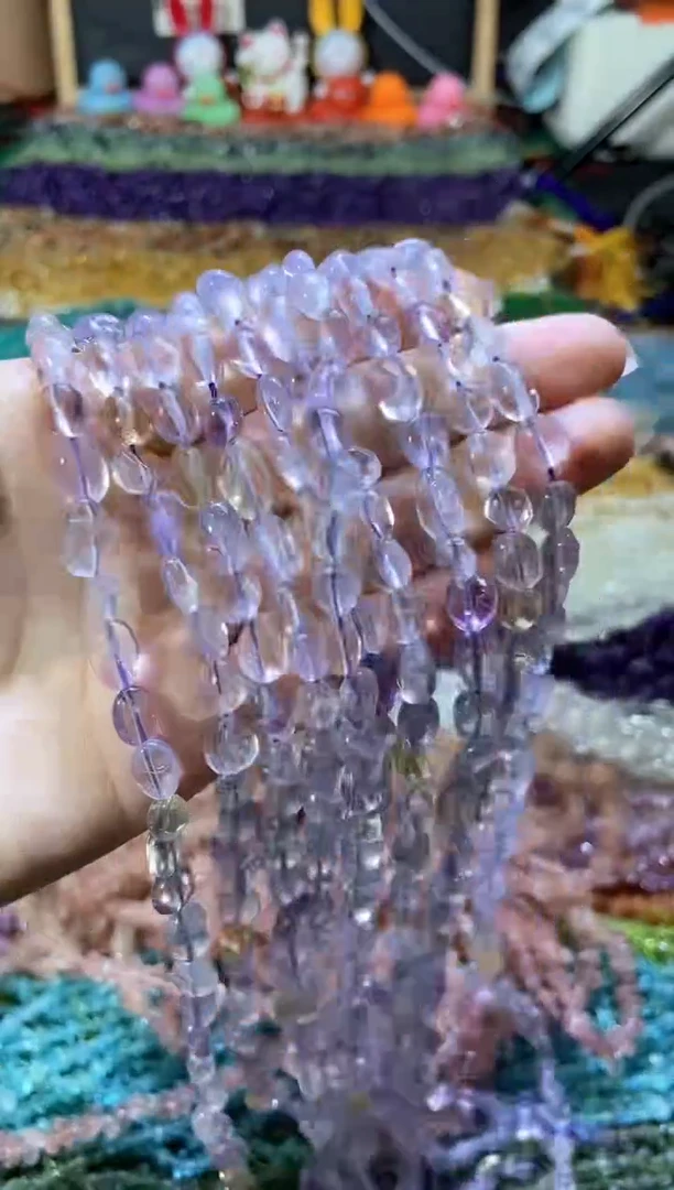 水晶珠宝半成品未镶嵌随形玻利维亚