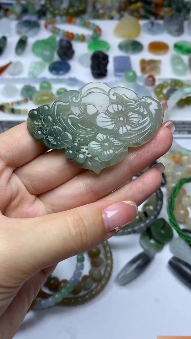 未镶嵌定制翡翠毛货定制不退不换