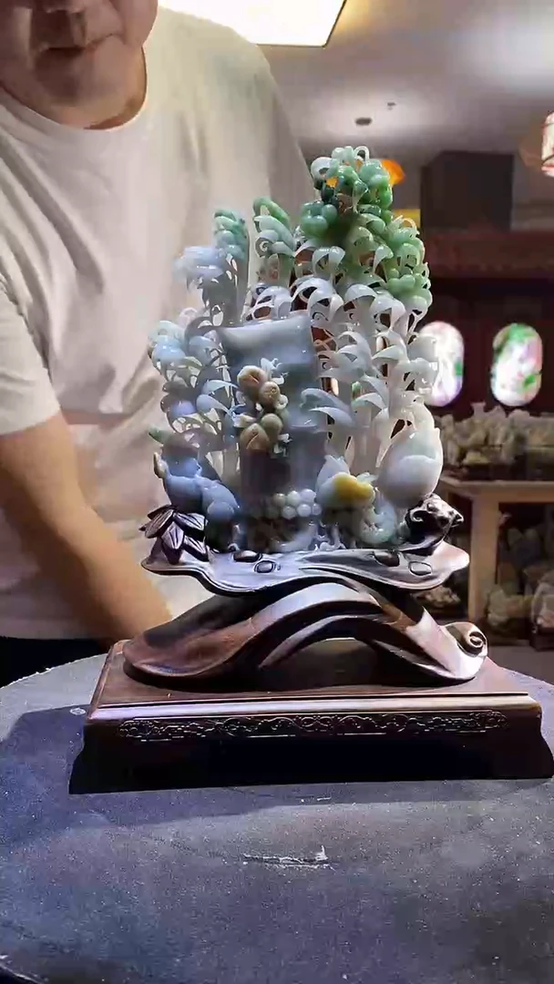 未镶嵌定制翡翠小*03/1210/W/竹节