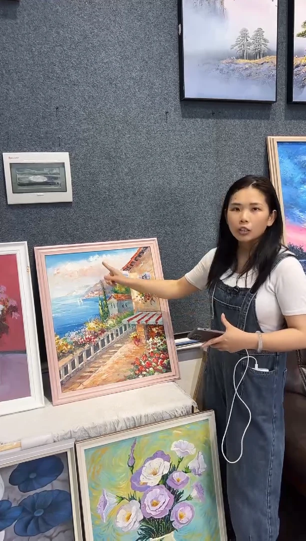 油画风景50*60手绘油画