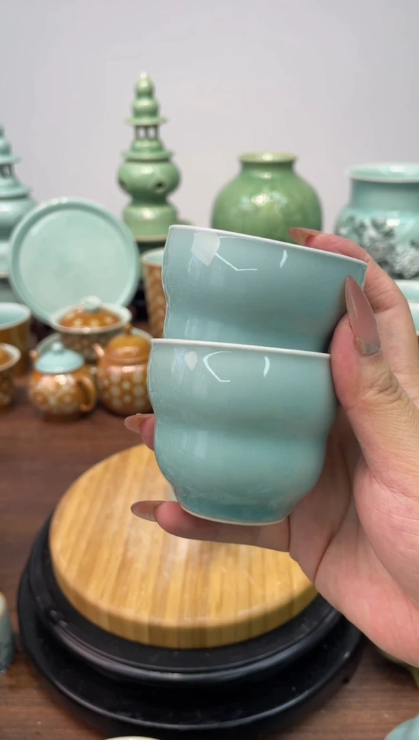 2个  慧仙青瓷 龙泉青瓷大促