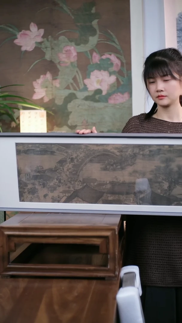 清明上河图节选画框