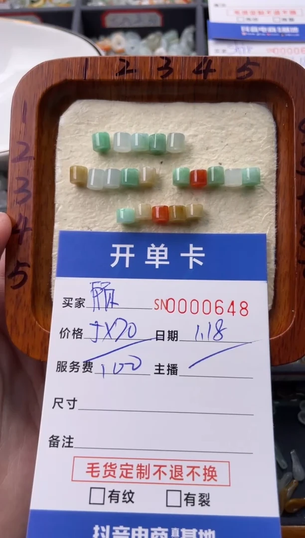 【闪购商品】翡翠颈饰未镶嵌00000648
