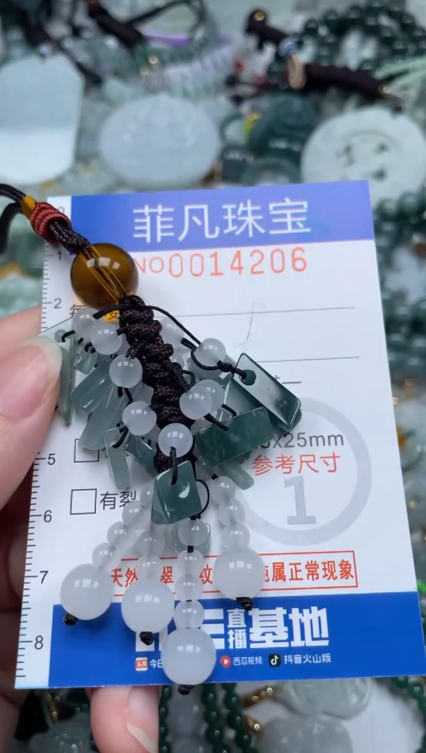 颈饰未镶嵌翡翠14206