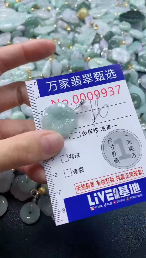 吊坠(不含链)未镶嵌翡翠9937