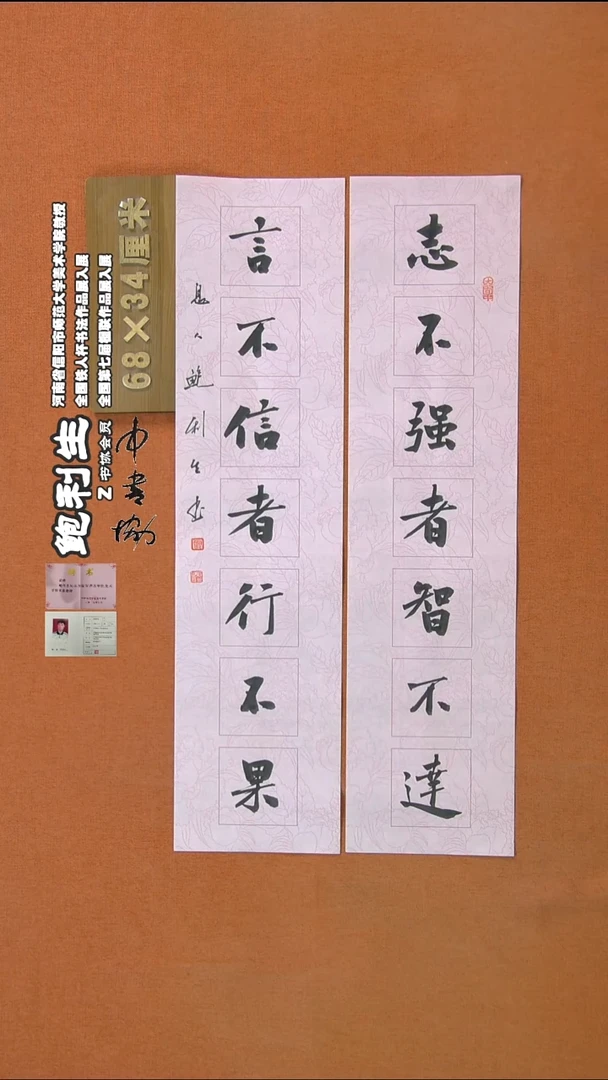【闪购商品】书法261鲍利生书法作品