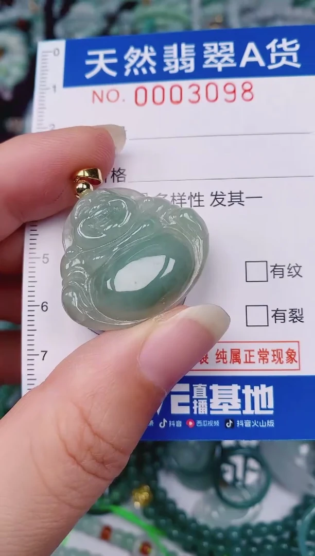 颈饰未镶嵌翡翠00003098