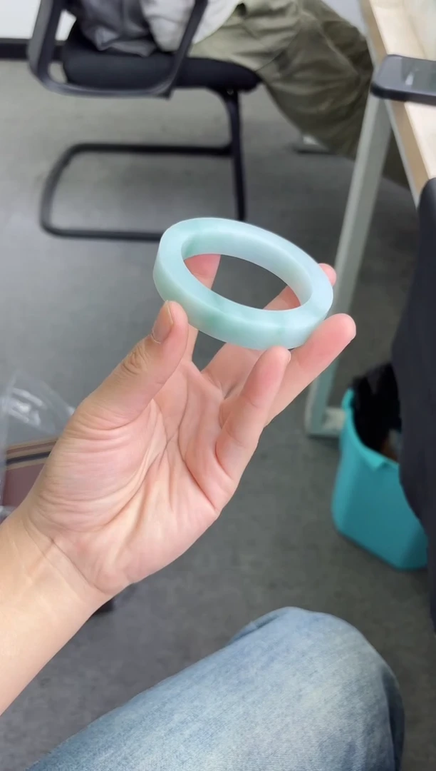 未镶嵌手镯定制翡翠我***北手镯