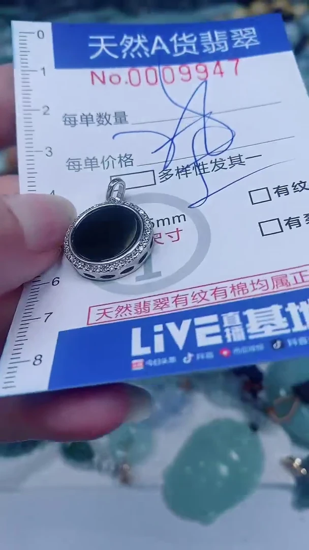 翡翠未镶嵌颈饰00009947