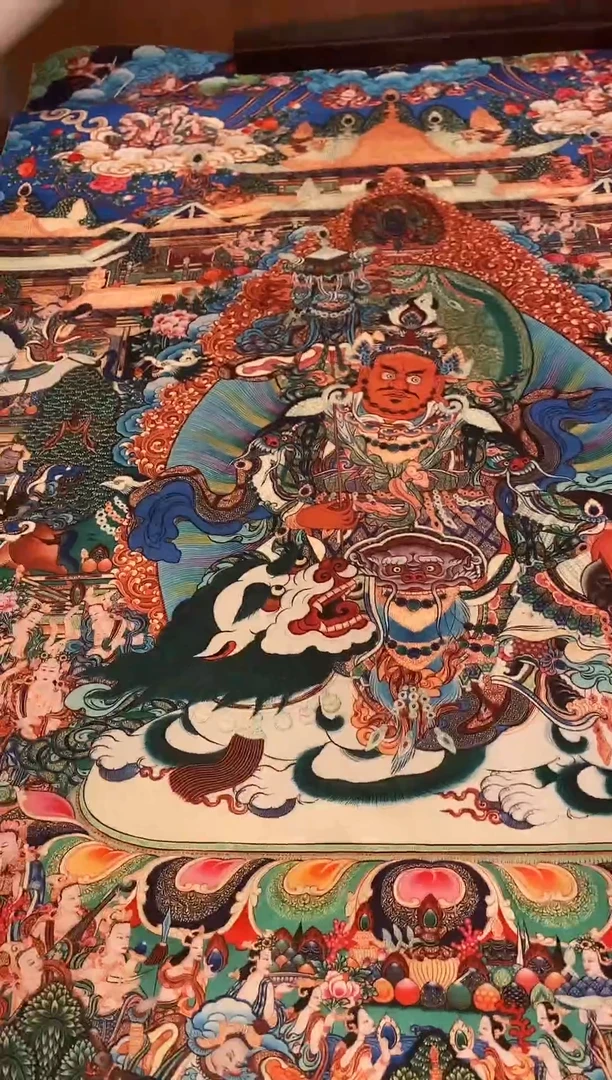 装裱画精美唐卡tk16100