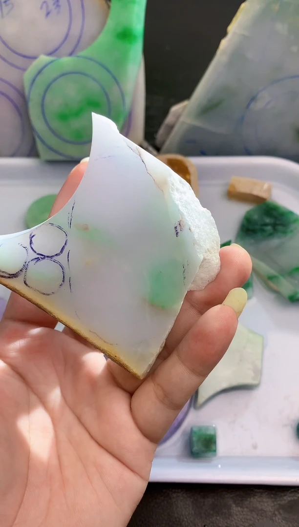 裸石翡翠阿* 翡翠多样性发货62