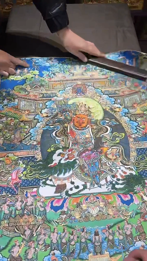 卷轴画【主播精品】高端卷轴画——唐卡