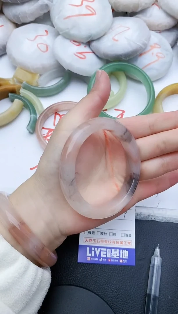 【闪购商品】石英质玉手镯未镶嵌305+57/58