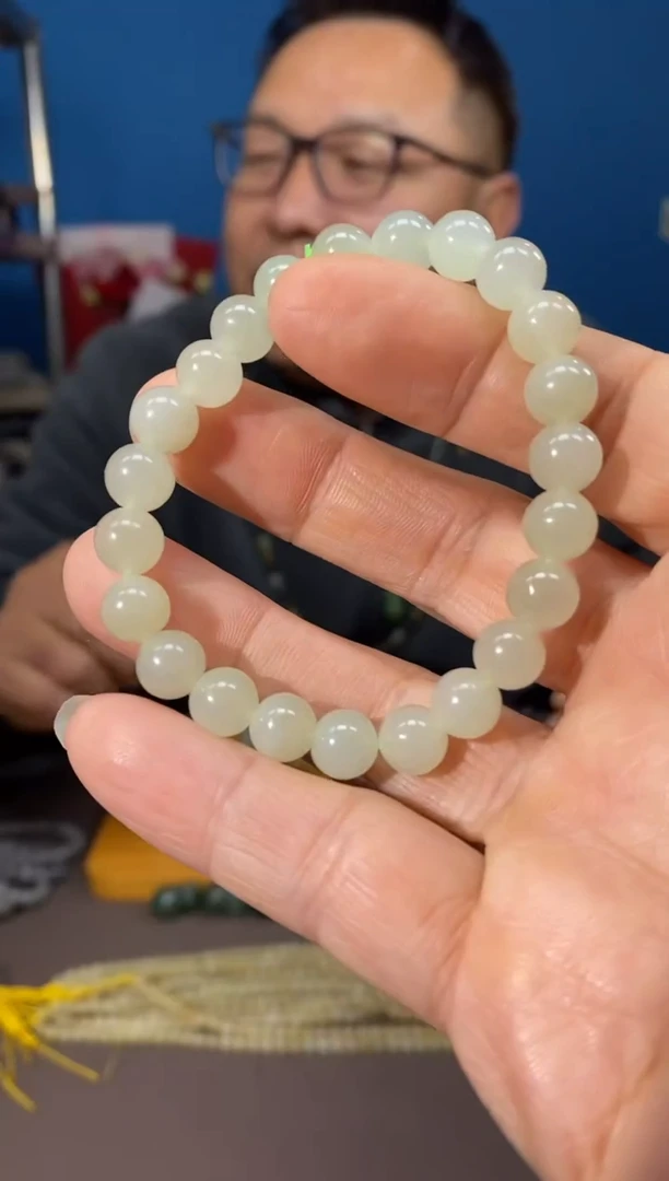 未镶嵌手链和田玉颜色多样性发货拍一发一
