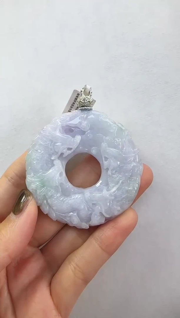 颈饰未镶嵌翡翠国风翡翠