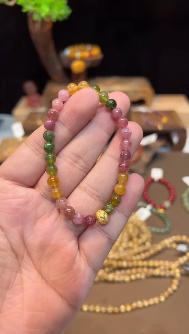 【闪购商品】碧玺手链未镶嵌手饰@@9520