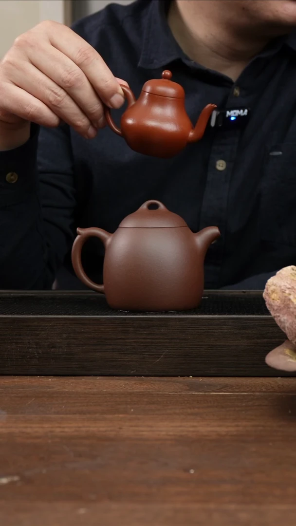 茶杯紫砂喆****)紫泥秦权       260CC