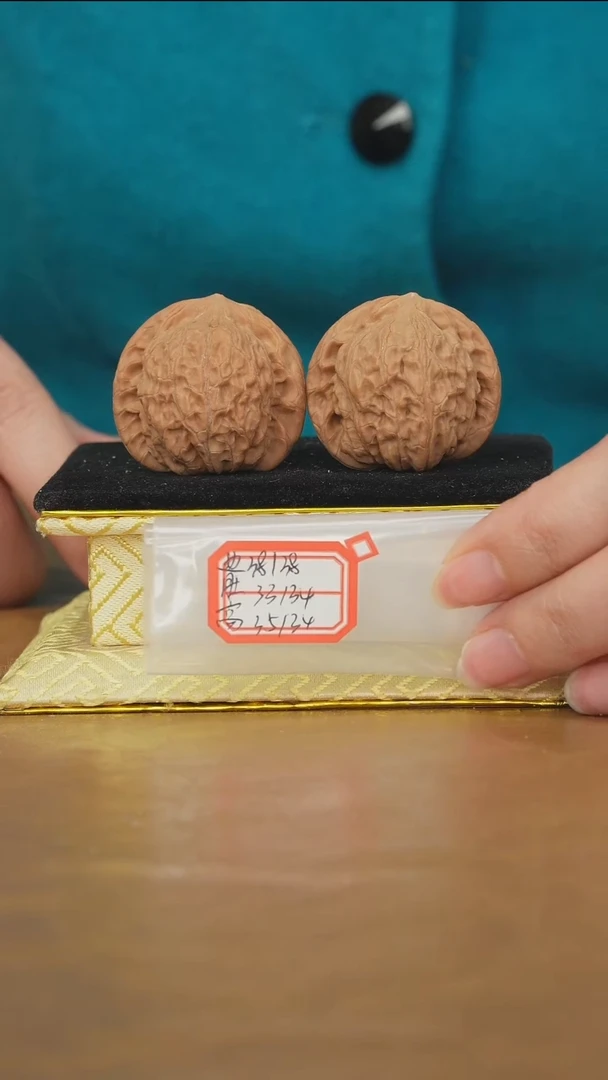 把件文玩核桃非嫁接将军帽