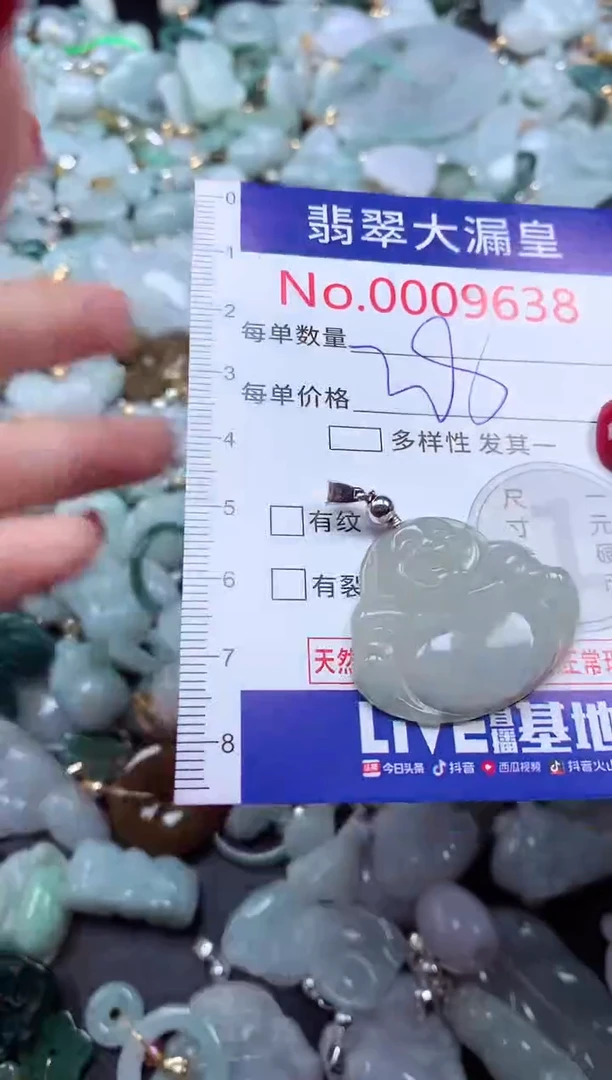 颈饰未镶嵌翡翠9638