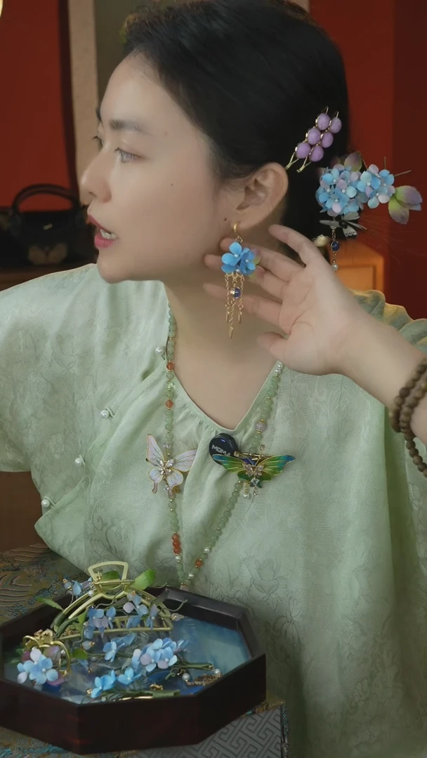 刺绣纯手工非遗国风饰品